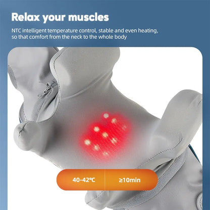 5D Wireless Shiatsu Massager with Heat